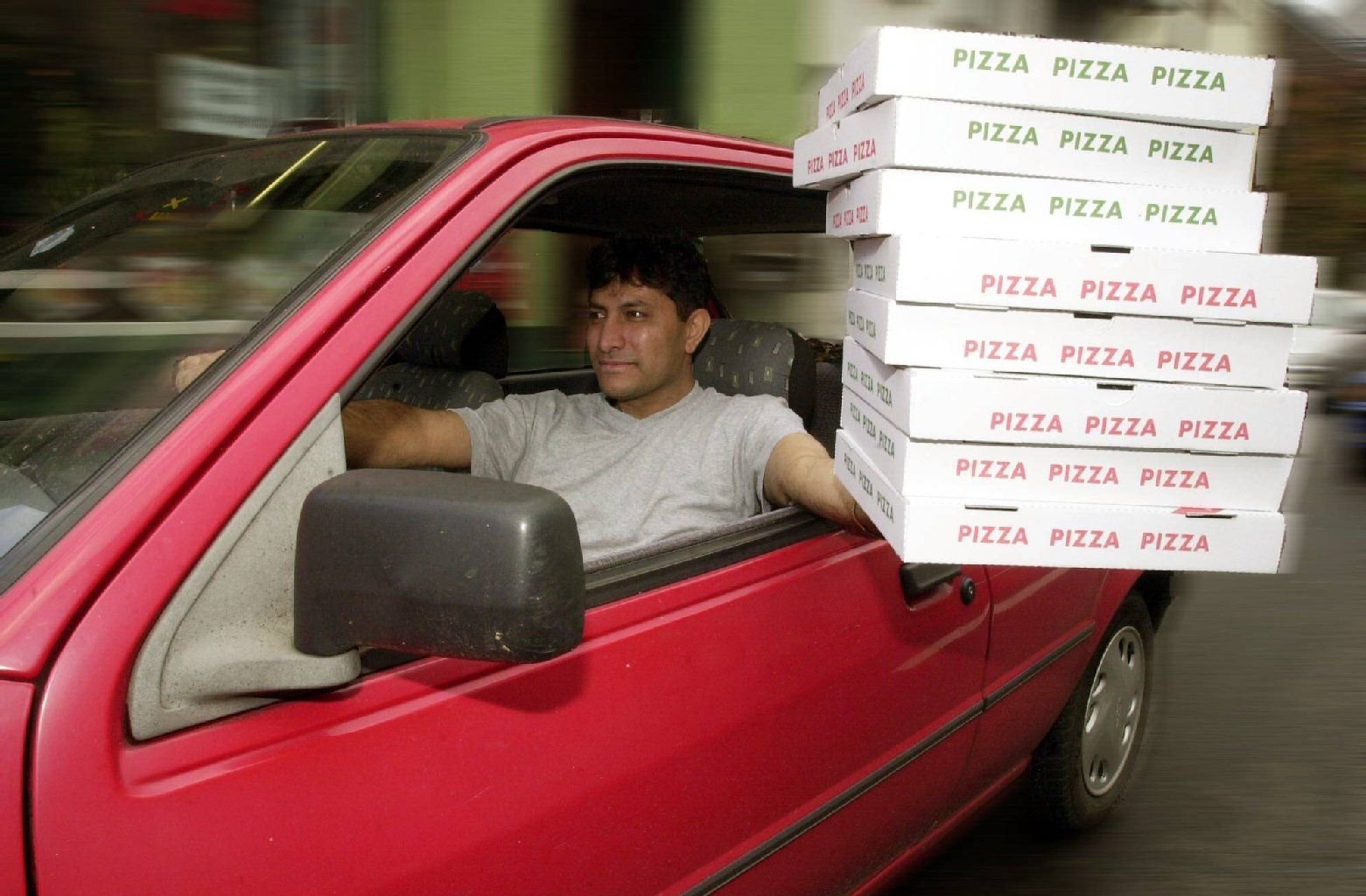 Wenn Kunden das Geld nicht passend bereithalten, müssen sie damit rechnen, dass die Pizza nicht übergeben wird.
