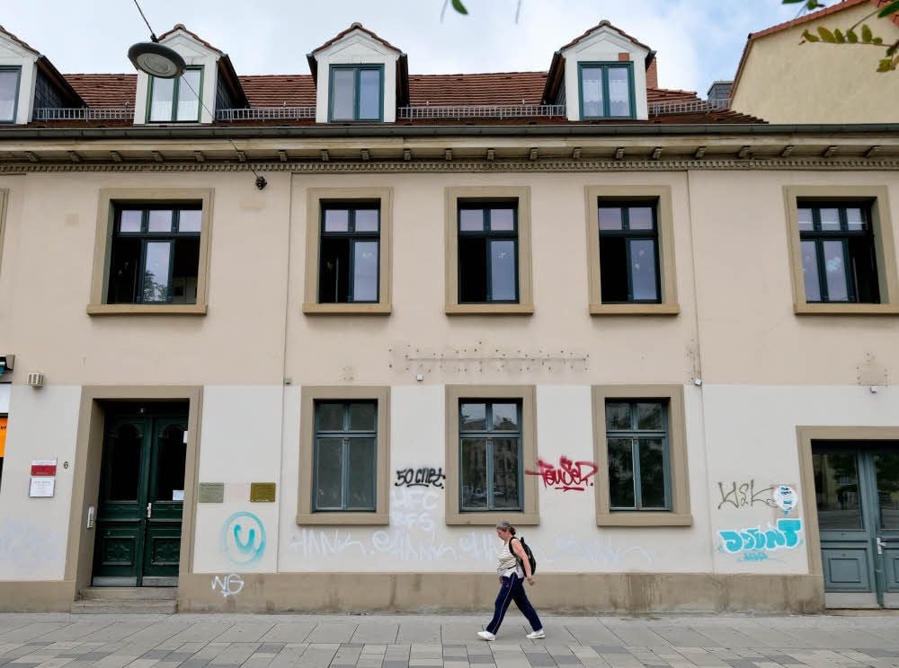 In diesem Haus am Steintor hatte der frühere Mediziner eine Praxis.