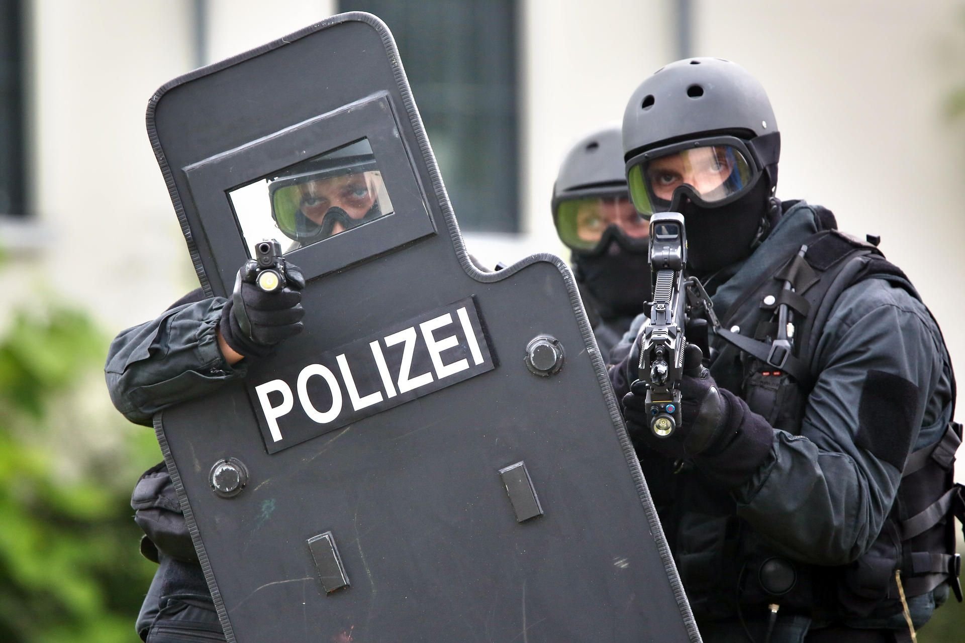 Das SEK bei einem Einsatz. (Symbolbild)