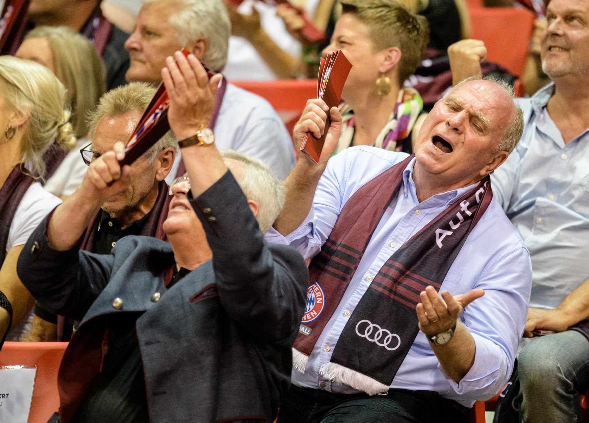 FCB-Präsident Uli Hoeneß