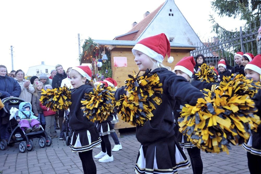 Die Bernburger Cheerleader werden in Ilberstedt zu sehen sein.
