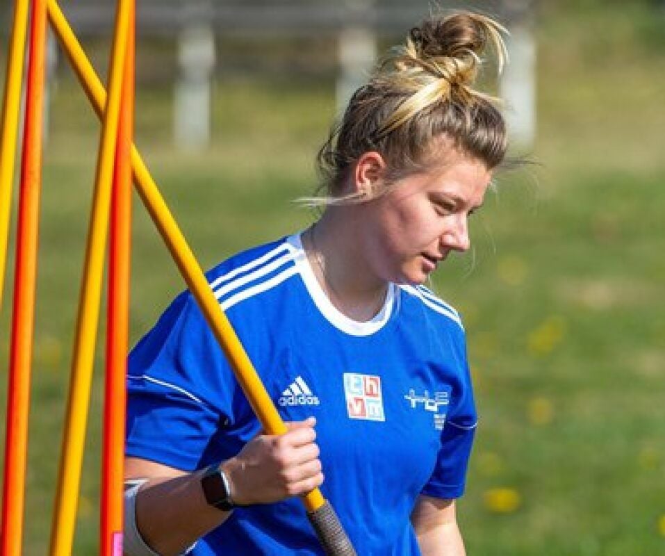 Leonie Tröger hat im Speerwurf Medaillenchancen in Braunschweig.