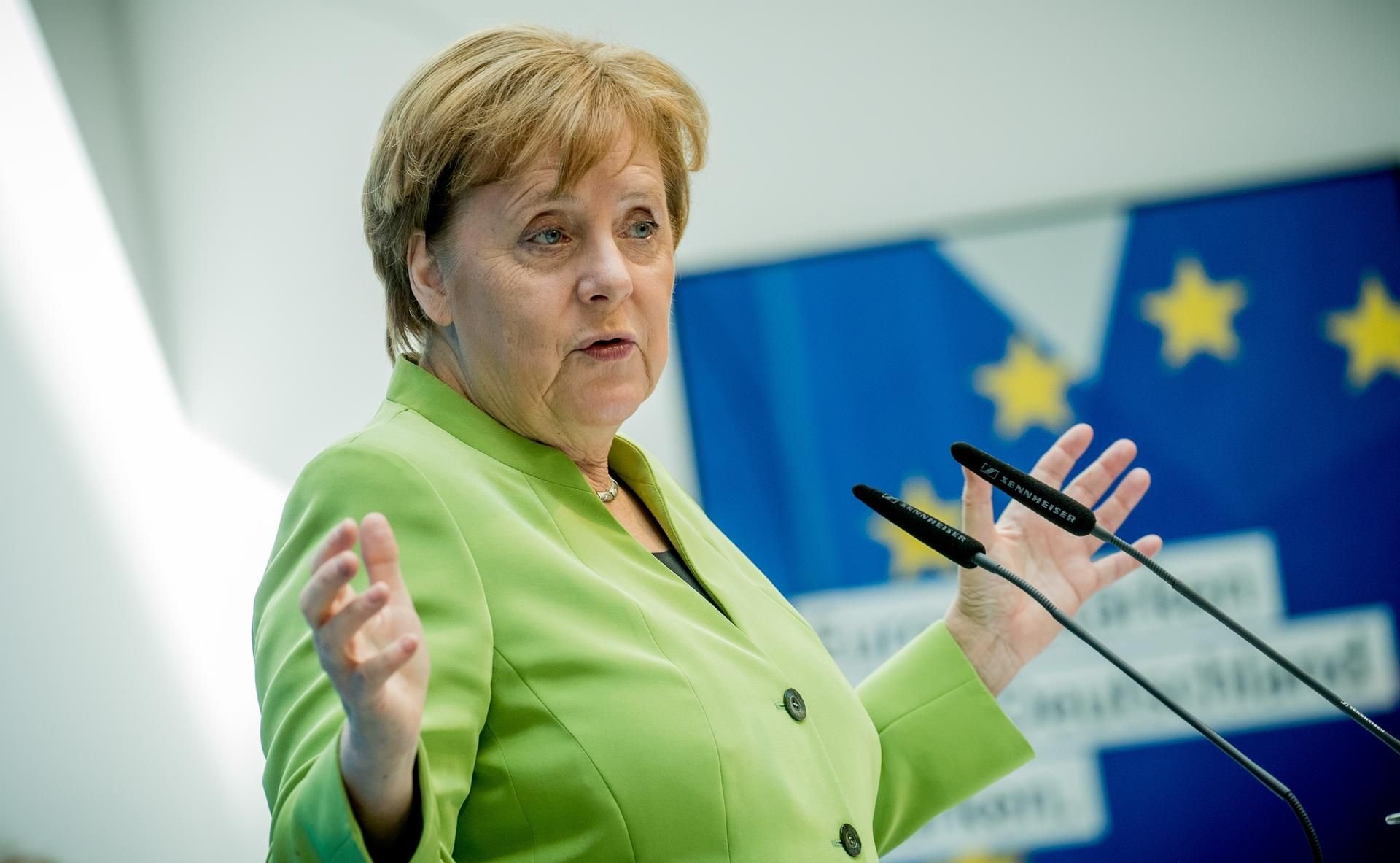 Kanzlerin Angela Merkel hat bekräftigt, wie auch Frankreich und Großbritannien an dem Atomabkommen mit dem Iran festzuhalten.