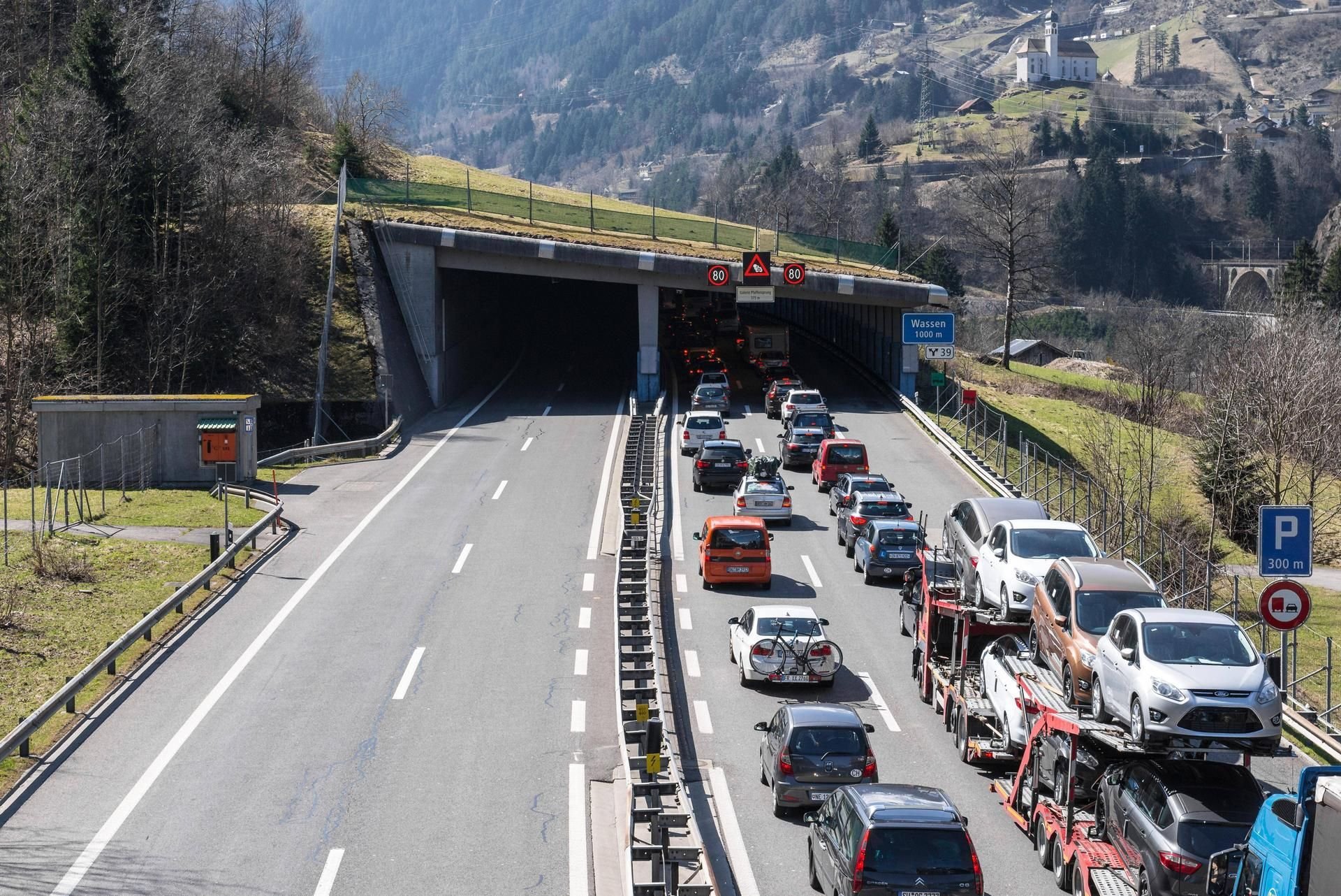 Der Gotthard Tunnel. (Symbolbild)