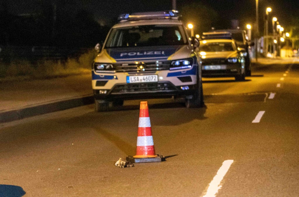 Die Polizei liefert sich eine Verfolgungsjagd durch Köthen.