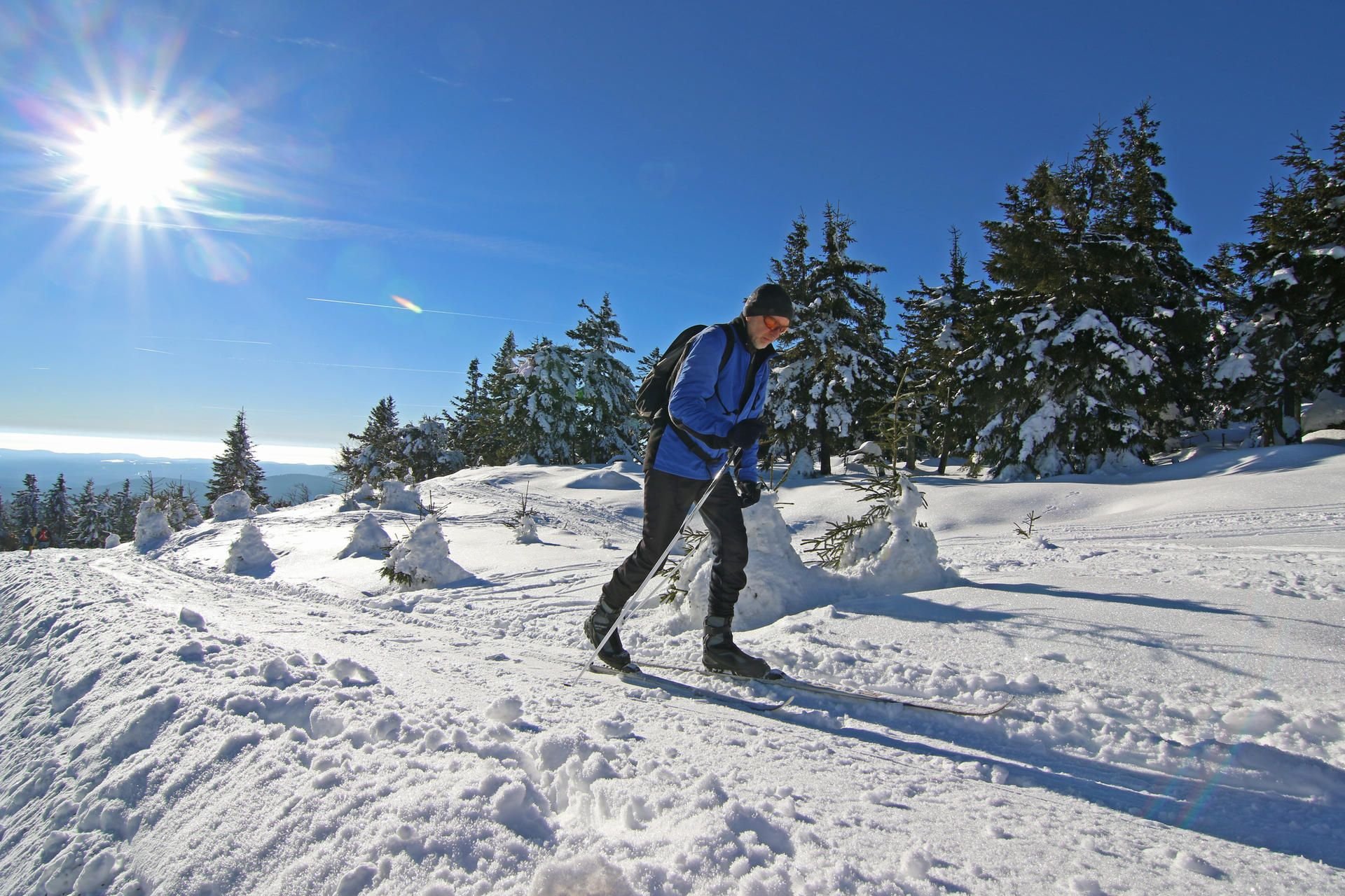 Der Harz begrüßte seine Wintergäste mit prachtvollem Sonnenschein und viel Schnee.