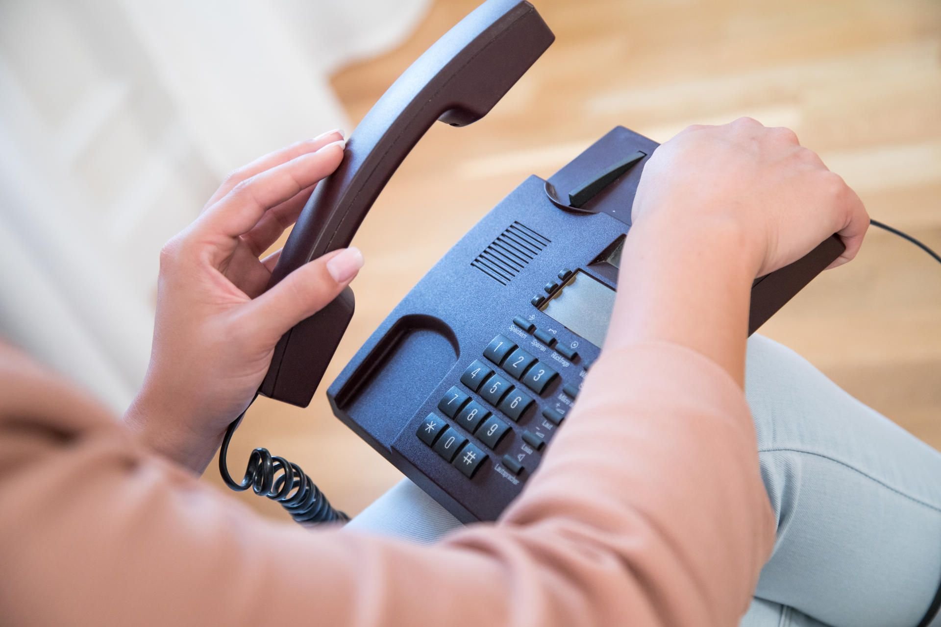 Misstrauen am Telefon ist wichtig: Beim geringsten Zweifel legt man besser gleich auf.