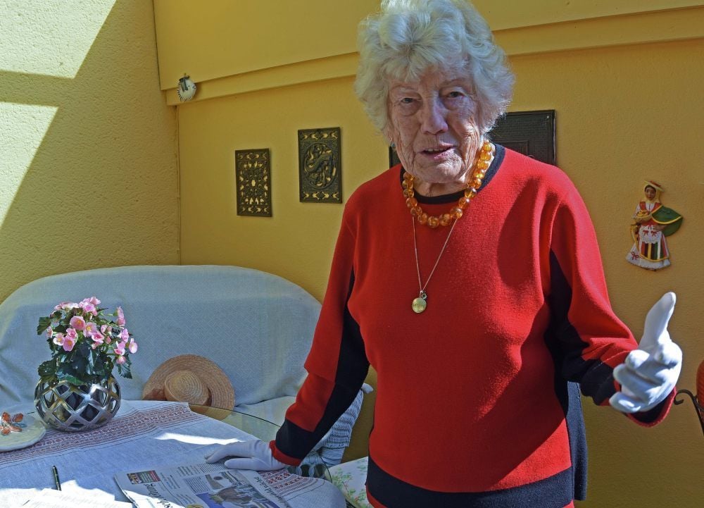 Hildegard Ramdohr aus Aschersleben ist am Sonntag 95 Jahre alt geworden.