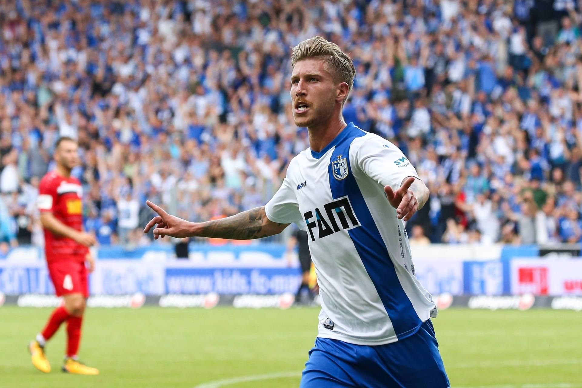 Starker Auftritt: Gegen Erfurt traf Philip Türpitz doppelt für den FCM und wurde zum besten Spieler des 2. Spieltags gewählt.