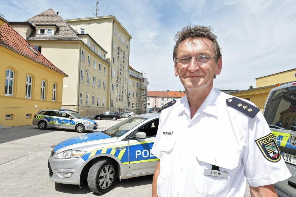 Polizeirevierchef Wolfgang Berger verabschiedet sich in den Ruhestand.