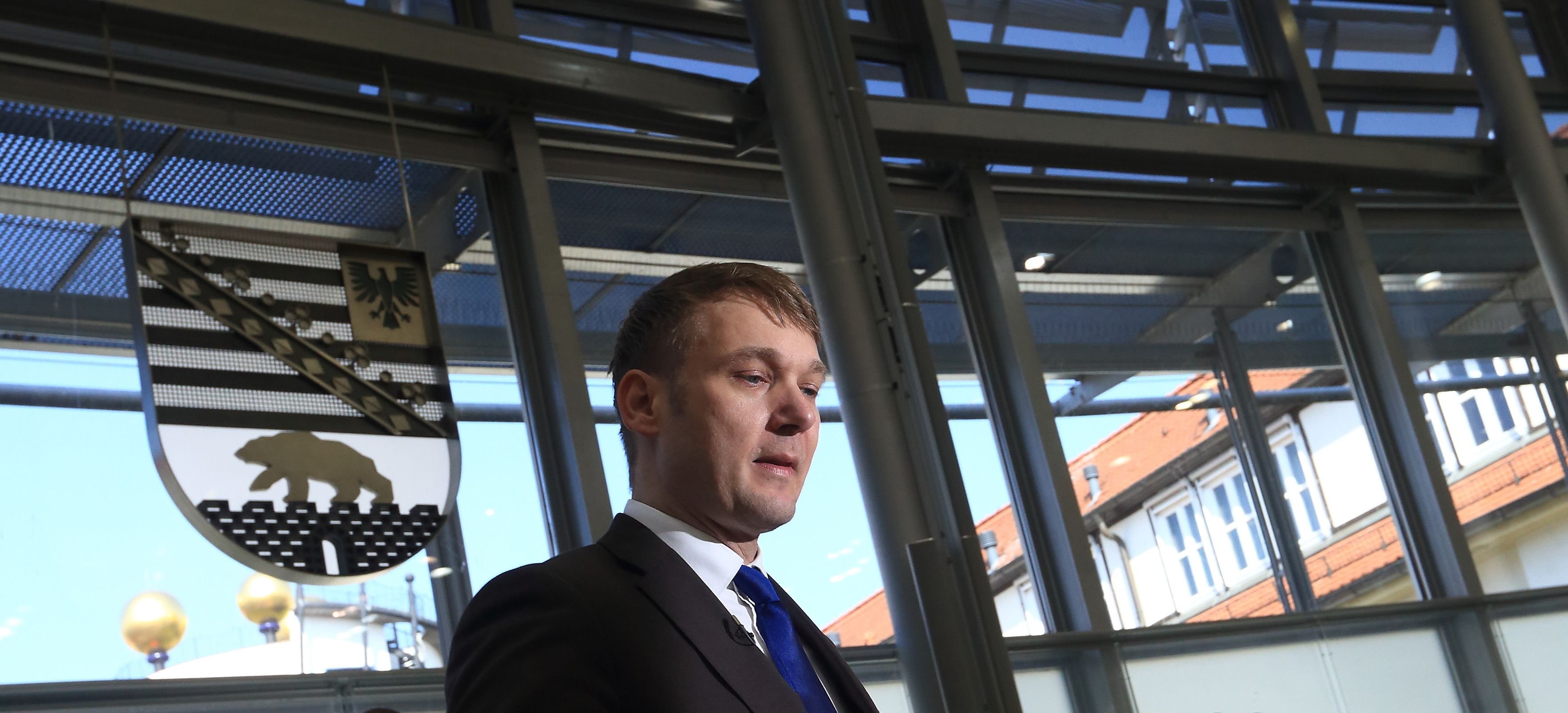 André Poggenburg, Fraktionsvorsitzender der AfD.