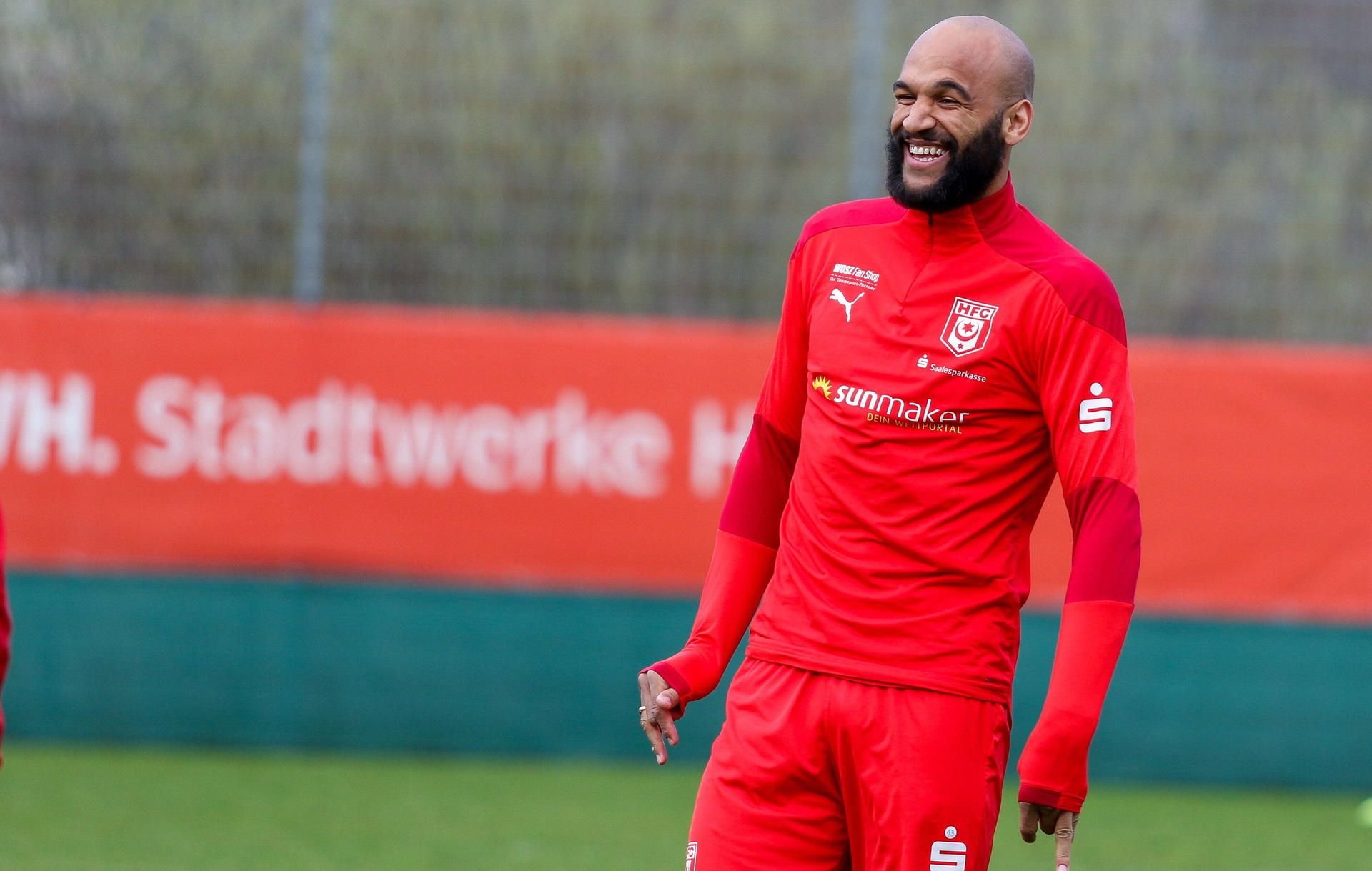 Terrence Boyd und der Hallesche FC haben alles versucht, damit es für einen Einsatz beim 1. FC Kaiserslautern reicht.