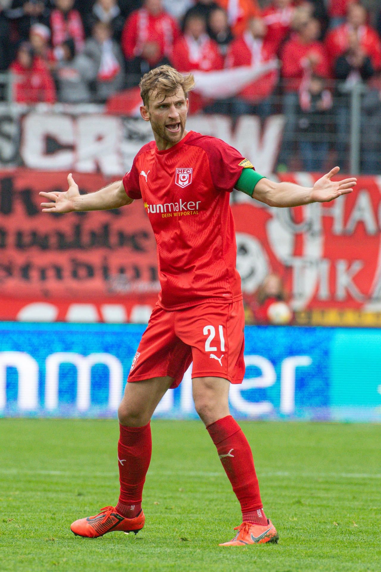 In der vergangenen Saison war Jan Washausen beim HFC gesetzt. Bisher läuft die Spielzeit enttäuschend.