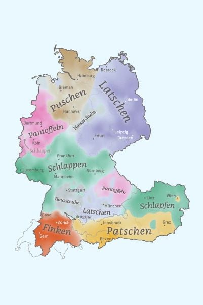 Ob Latschen, Puschen, Pantoffeln oder Schlappen: Auf jeden Fall halten sie die Füße warm.