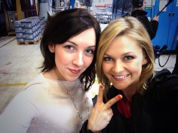 Aurelie Bastian und Linda Hesse - Selfie