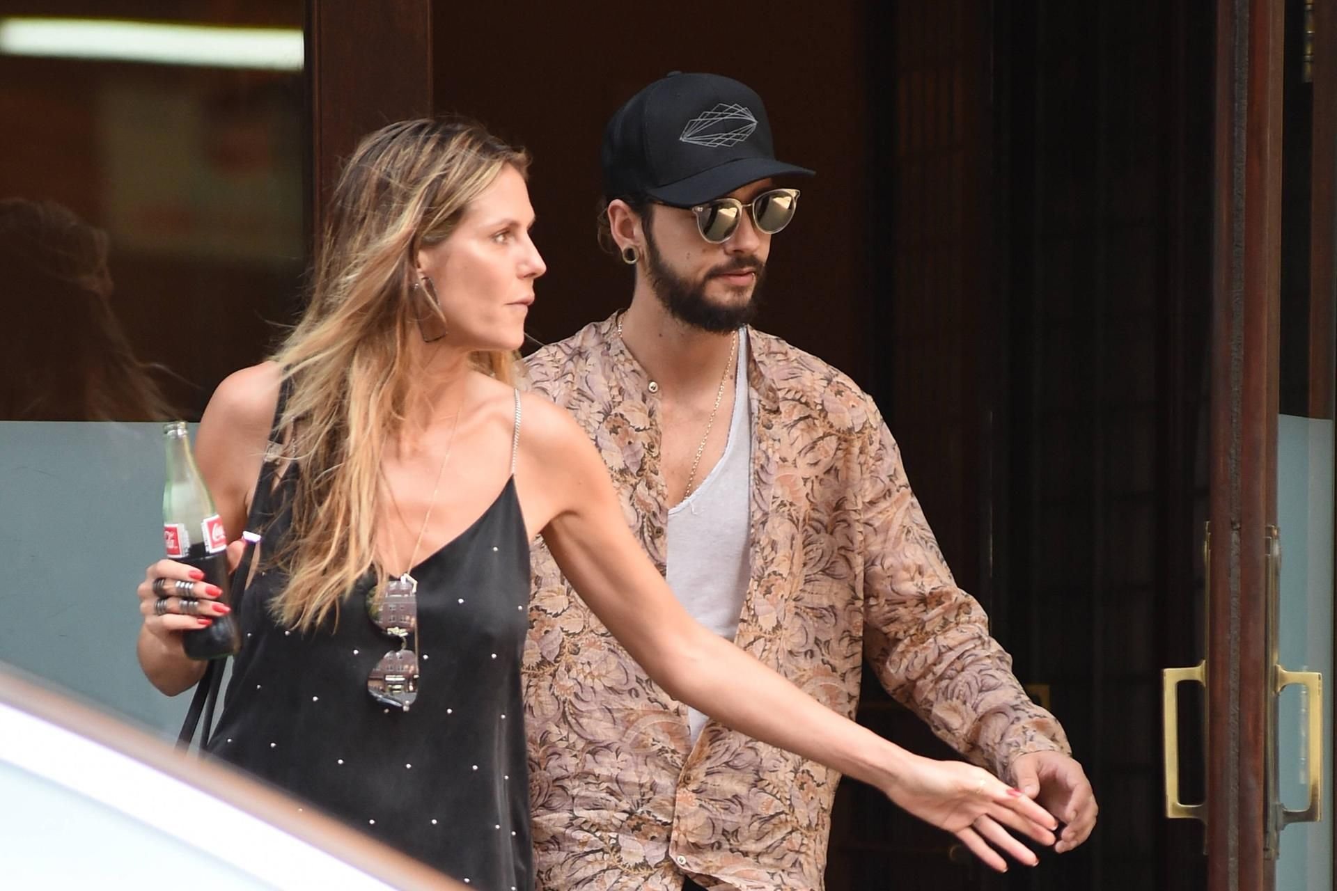 Heidi Klum und Tom Kaulitz bei einem Bummel durch New York.