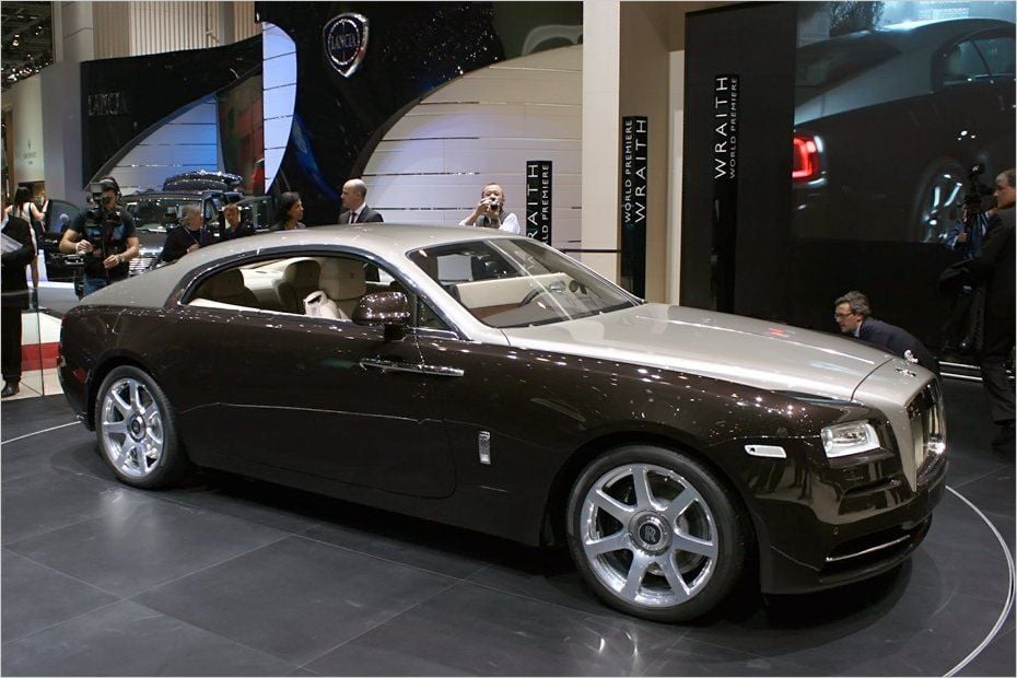 Das Sport-Coupé Rolls Royce Wraith ist mit 632 PS das stärkste Fahrzeug der Nobelmarke.