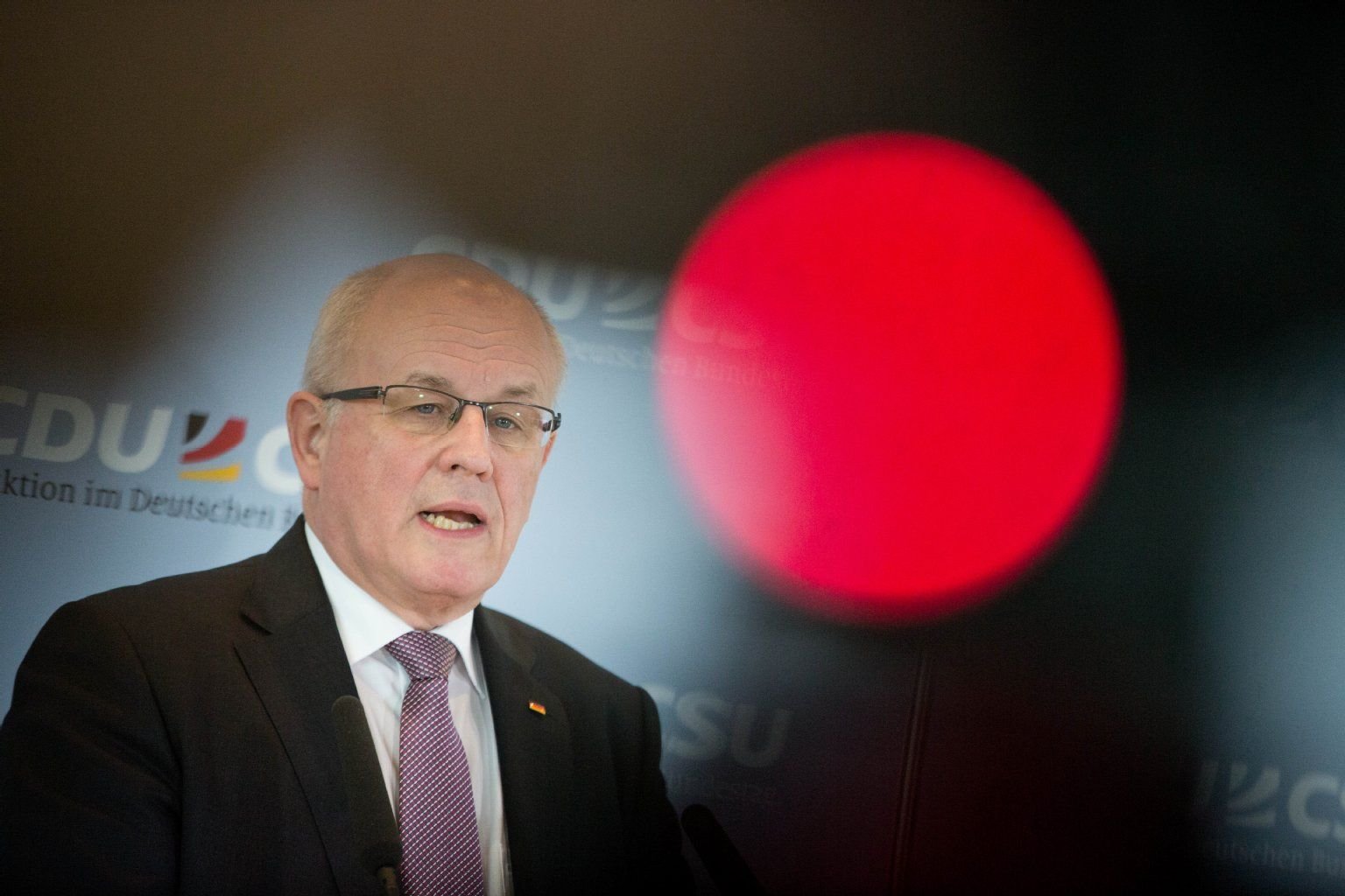 Unionsfraktionschef Volker Kauder