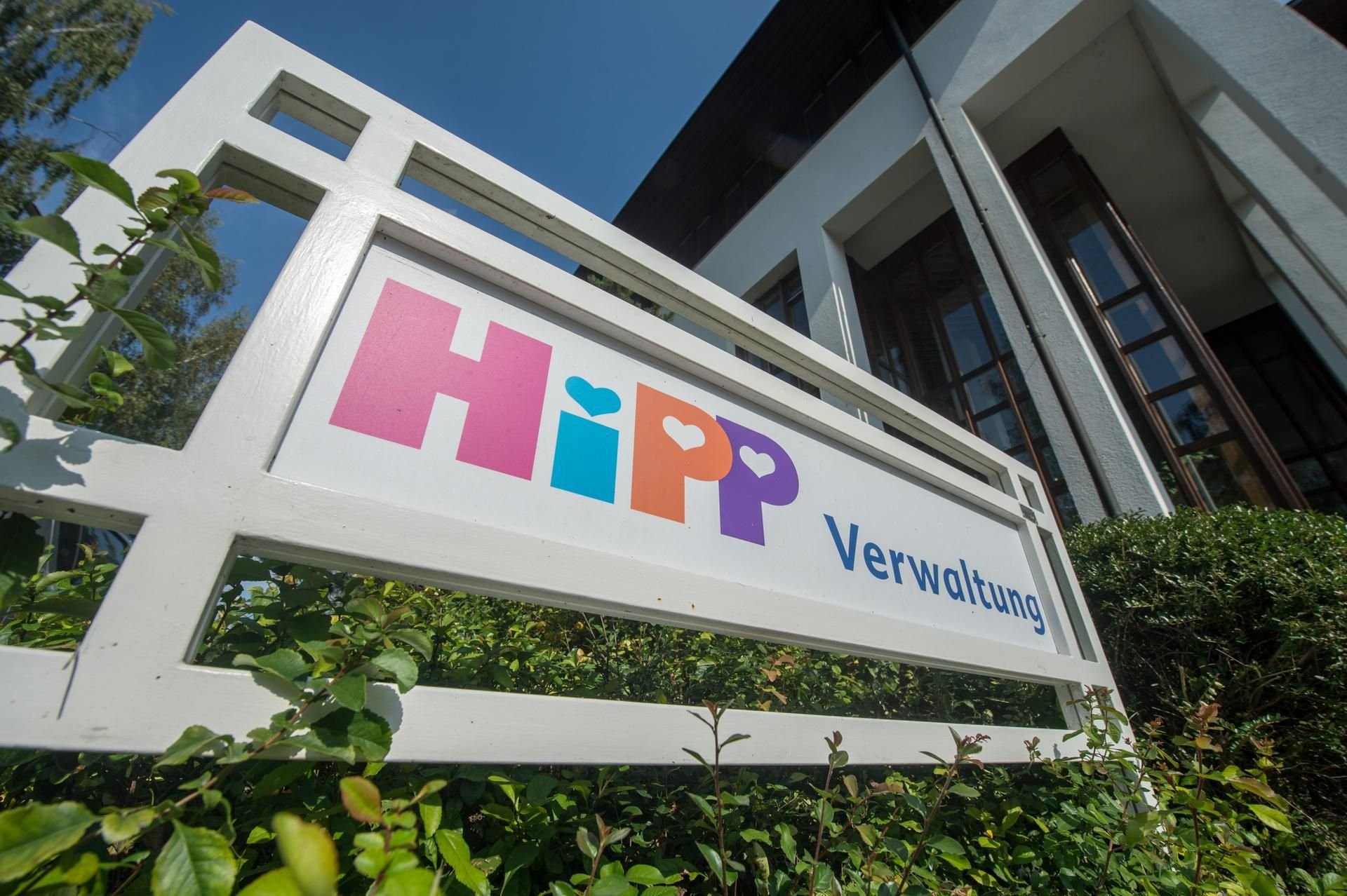 Die Firmenzentrale des Babynahrungherstellers Hipp.