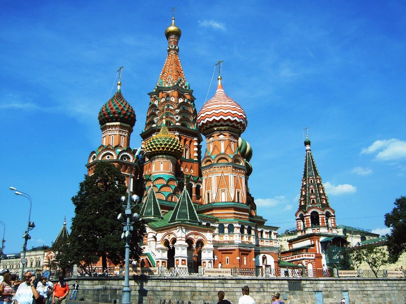 Bunte Zwiebeltürme: Basilius-Kathedrale, Moskau, Russland