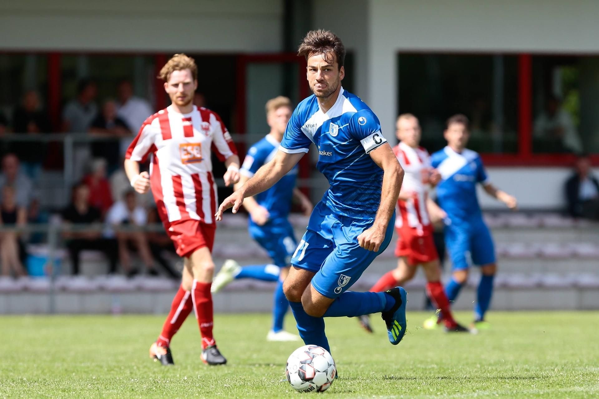 FCM-Torjäger Christian Beck zeigte sich im ersten Testspiel schon wieder treffsicher.