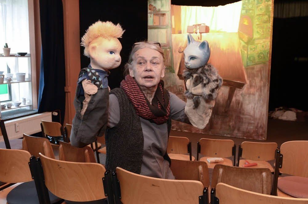 Von den neuen Nachbarn bekommt Theaterchefin Gudrun Haefke kaum etwas mit.
