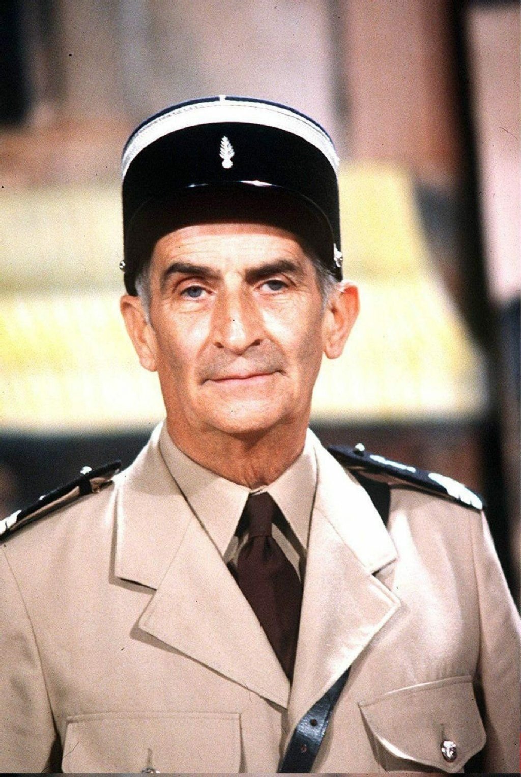 Louis de Funes in einer Szene des Films "Der Gendarm von Saint Tropez".