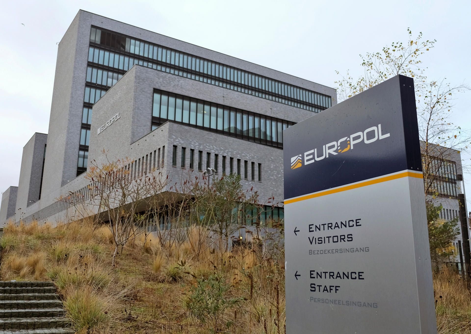 Der Hauptsitz von Europol in Den Haag