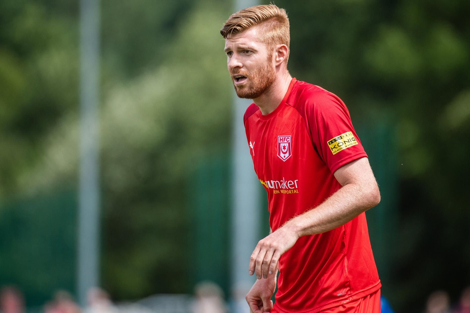 Mathias Fetsch hat sich beim Halleschen FC wieder an den Kader herangearbeitet.