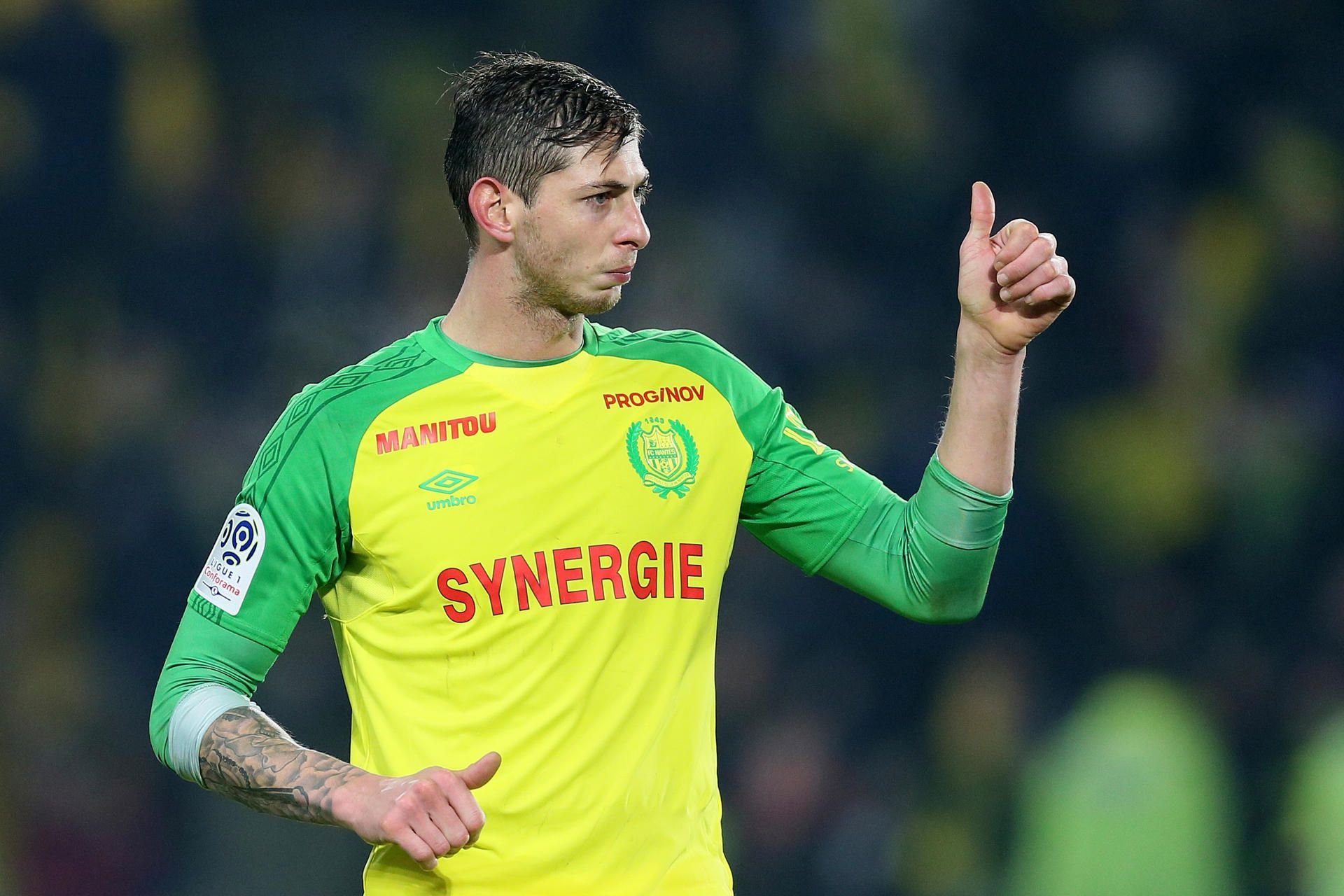 Der argentinische Fußballer Emiliano Sala