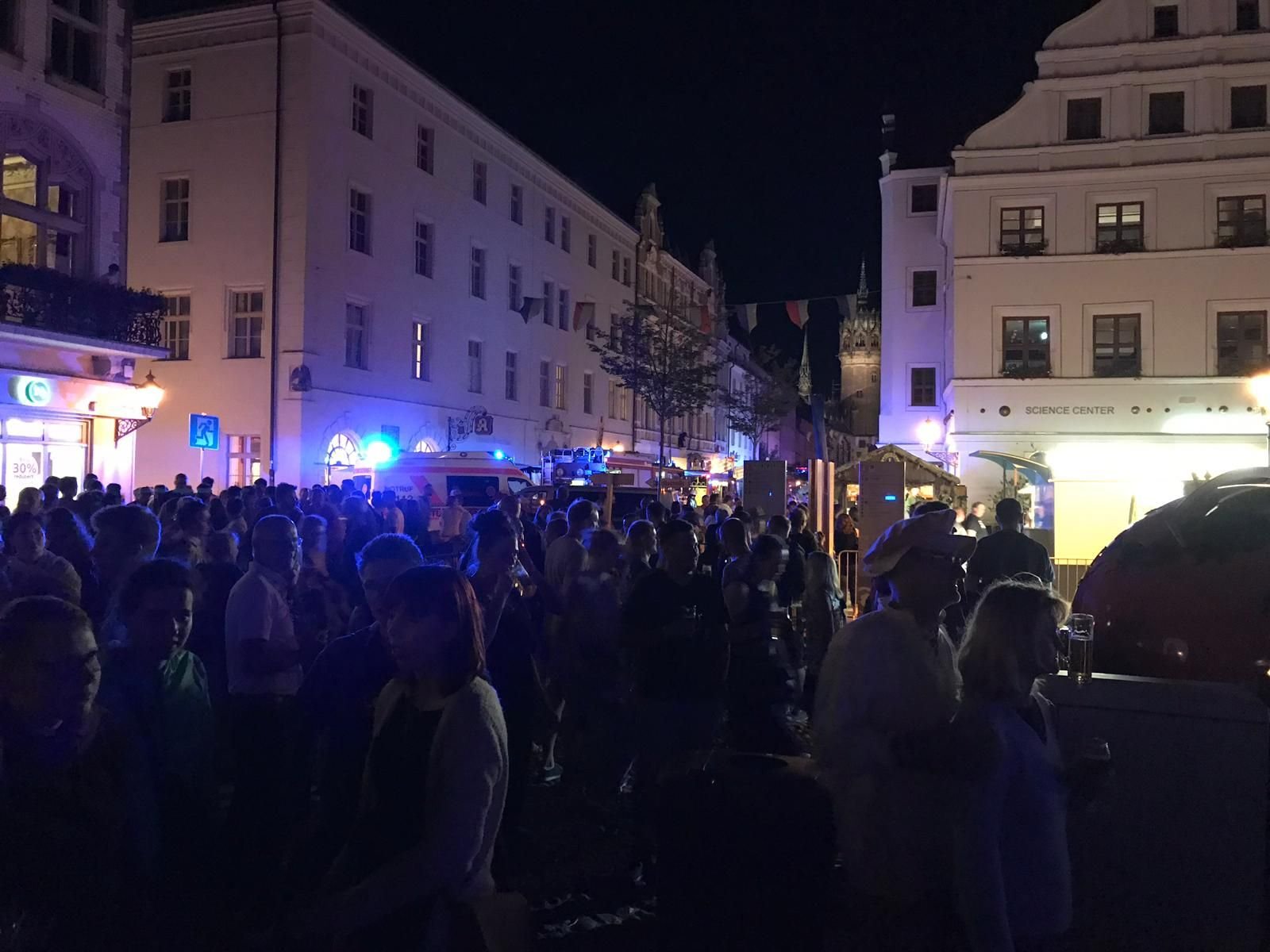 Großer Einsatz auf dem Cranachhof in Wittenberg