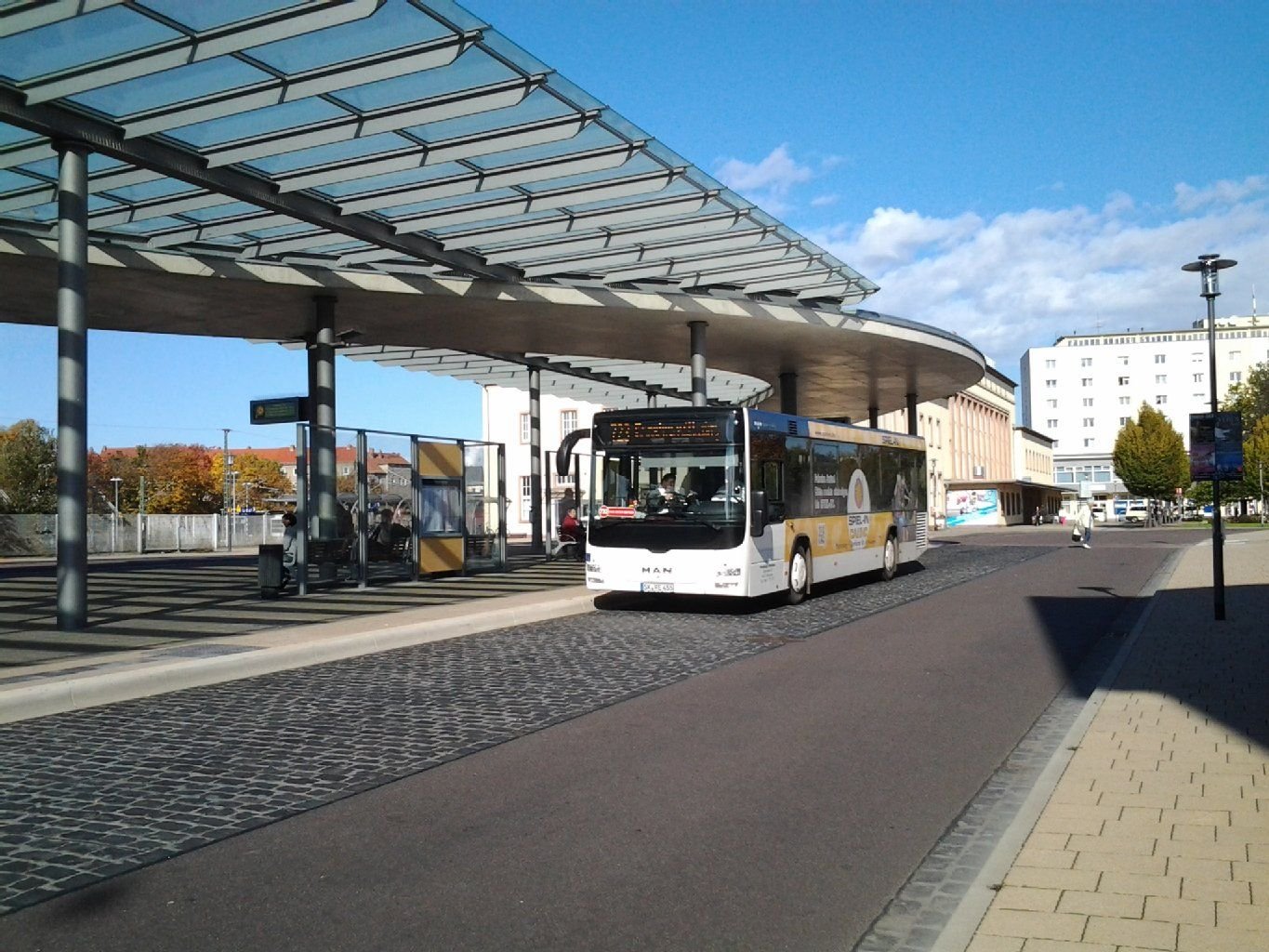 Busbahnhof in Merseburg