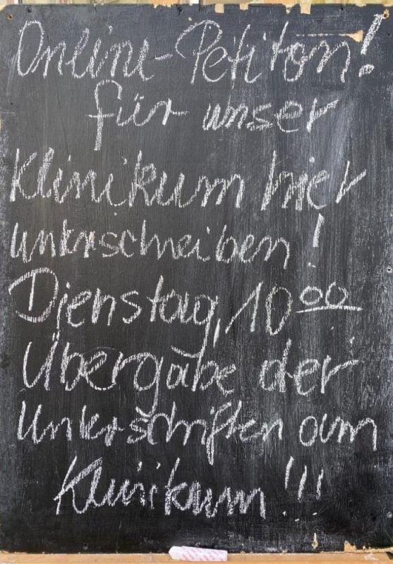 Das Damals machte ebenfalls mobil und rief die Bürger auf.