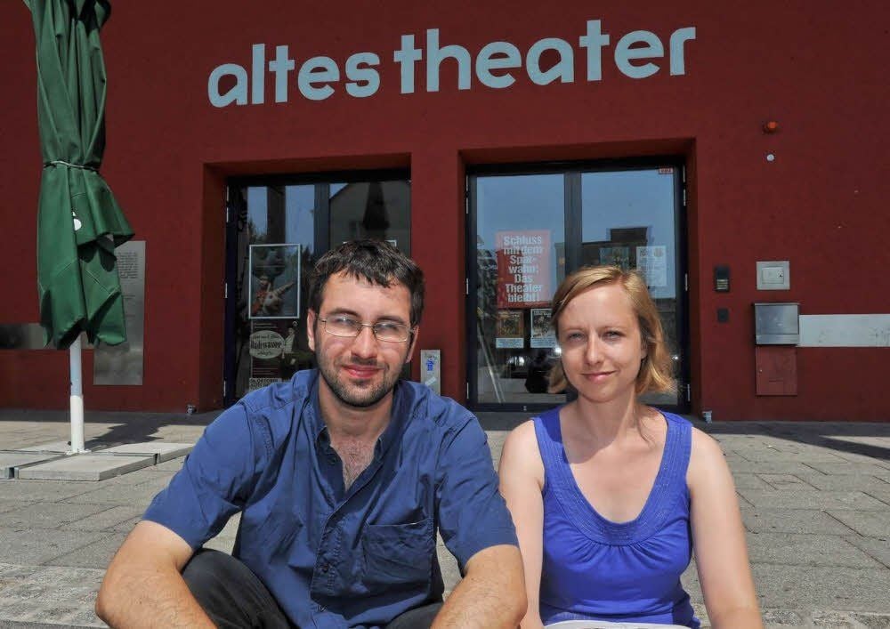 Sabeth Braun und David Ortmann leiten das Alte Theater.