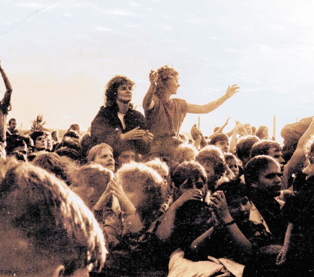 Wider die Routine eines verkrusteten Systems: Bei Rockkonzerten fand die Jugend der DDR ein Stück Freiheit.