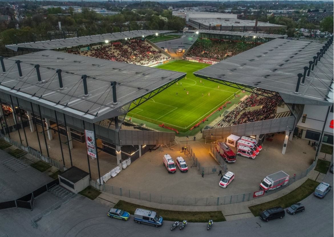 Das Stadion von Rot-Weiss Essen