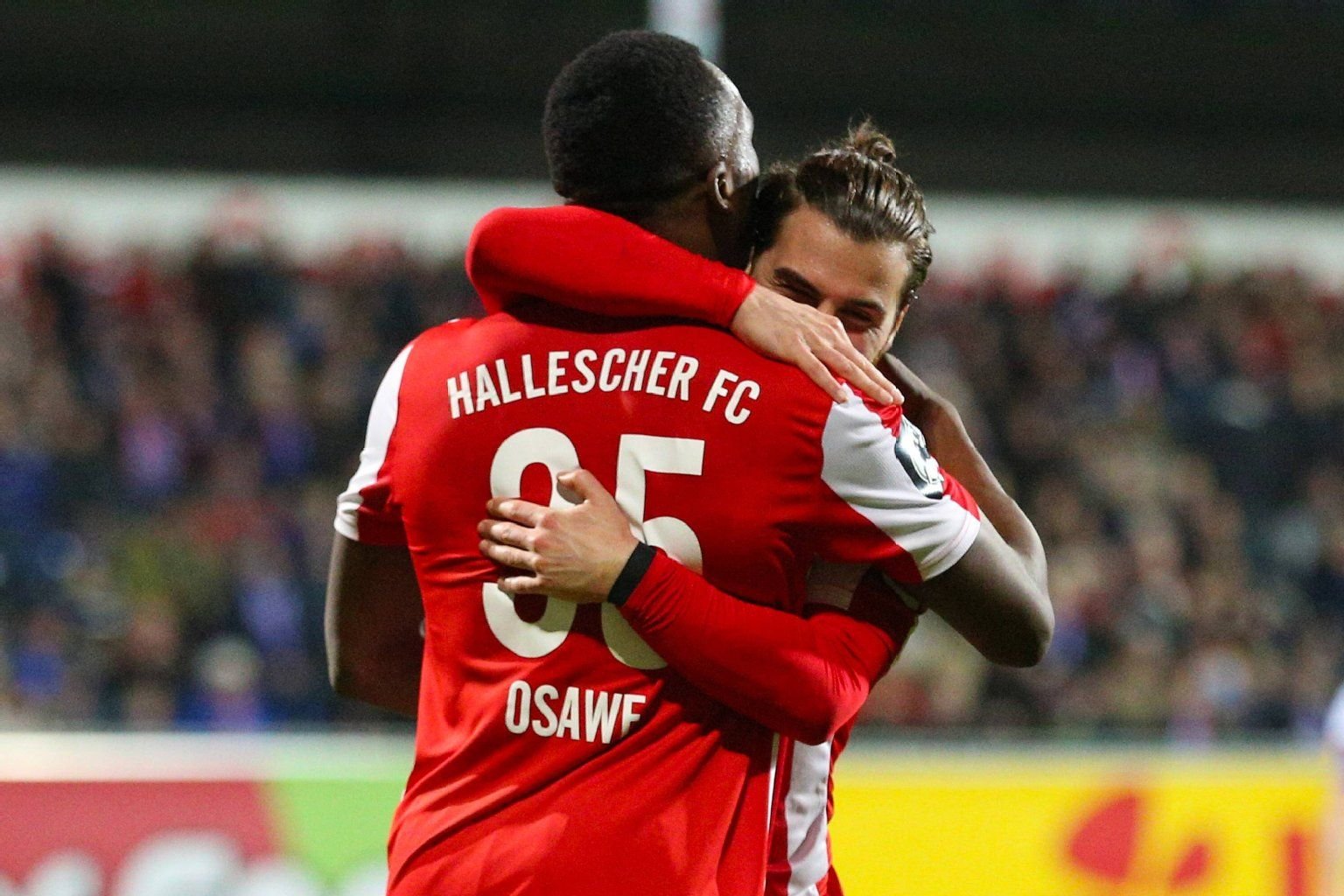 Wollen auch im Derby jubeln: Osayamen Osawe und Selim Aydemir