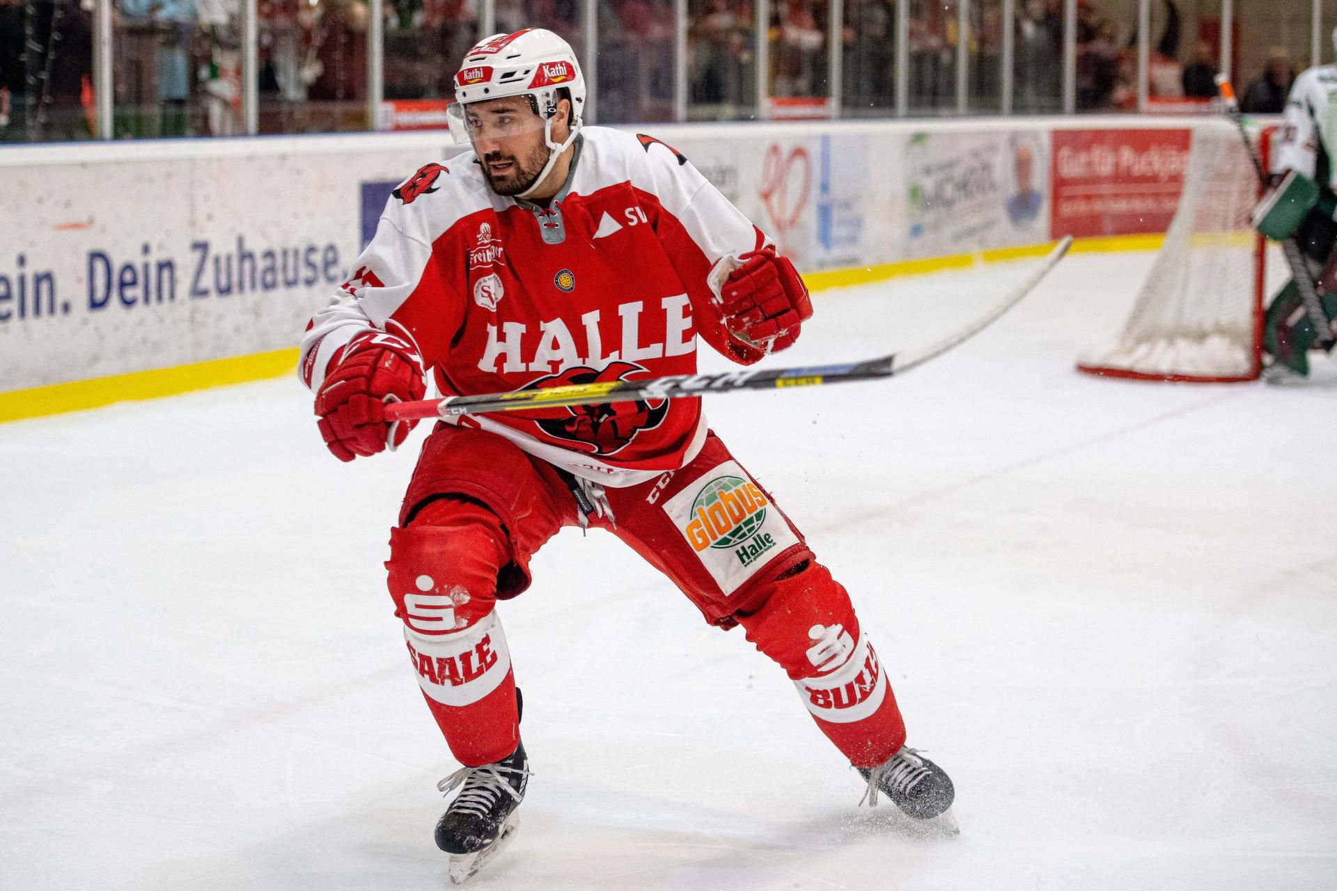 Nick Miglio bekommt bei den Saale Bulls eine Denkpause.