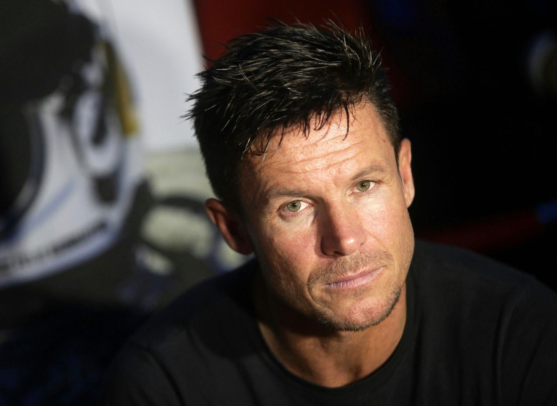 Der österreichische Extremsportler Felix Baumgartner während einer Pressekonferenz in Mexico im Jahr 2013.