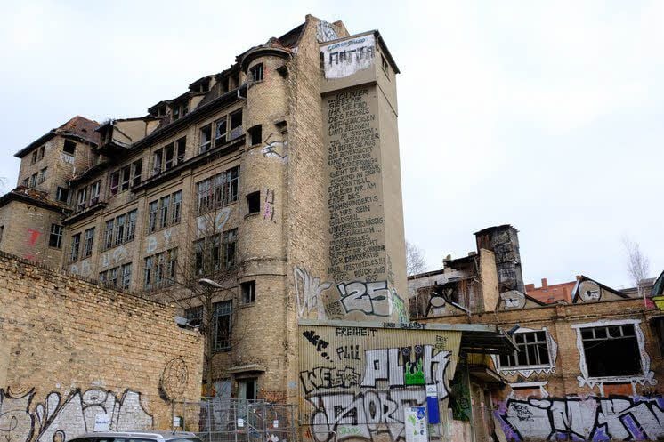 Das Gravo-Druck-Gebäude in Halle ist versteigert worden.
