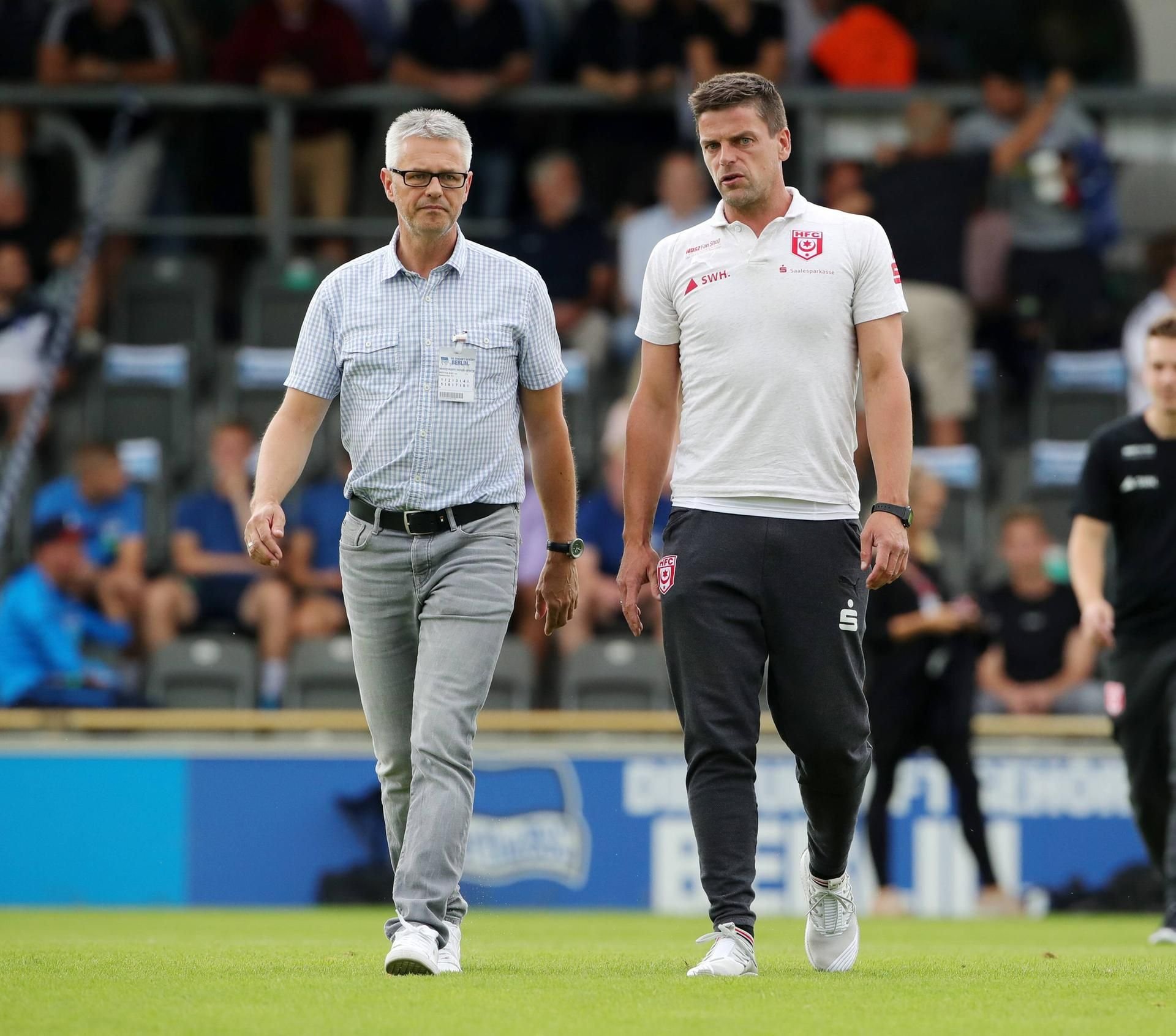 Spordirektor und Trainer des Halleschen FC sein: Beim Football Manager 2019 ist das jetzt zumindest virtuell für jeden Fan möglich.