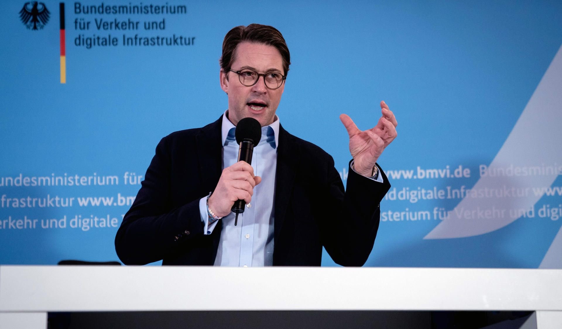 Andreas Scheuer, Bundesminister für Verkehr und digitale Infrastruktur