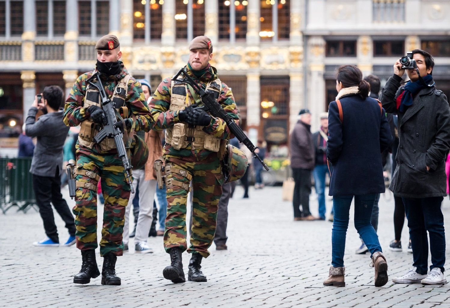 Für die belgische Hauptstadtregion wurde wegen Terrorgefahr die höchste Alarmstufe ausgerufen.