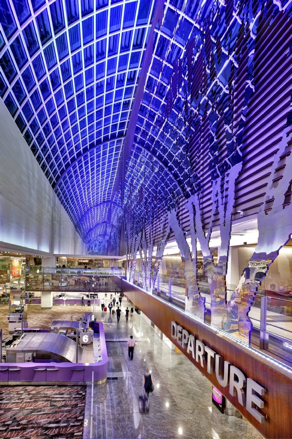 Der Changi Airport Singapur ist der beste Flughafen der Welt.