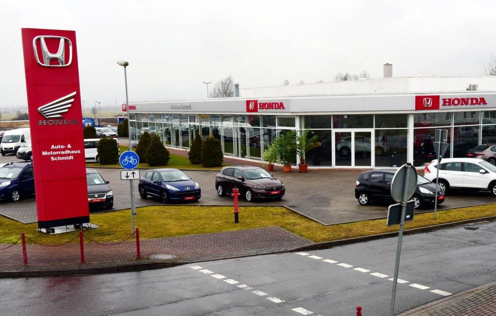Das Autohaus Schmidt in Rothenschirmbach