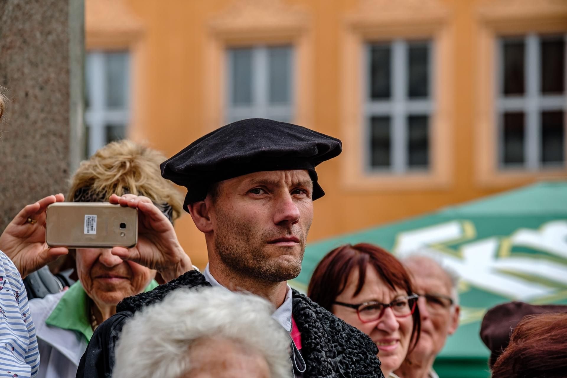 Marco Glaß ist Martin Luther -Impressionen vom 25. Stadtfest „Luthers Hochzeit“ am Freitag.