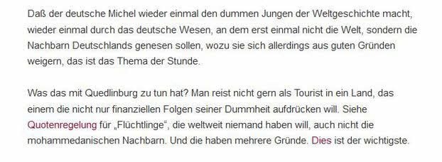 Beitrag auf der inzwischen deaktivierten Webseite www.ichliebequedlinburg.de