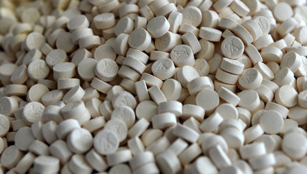 So sehen Amphetamine aus. Nach dem Konsum darf natürlich kein Auto mehr gefahren werden.