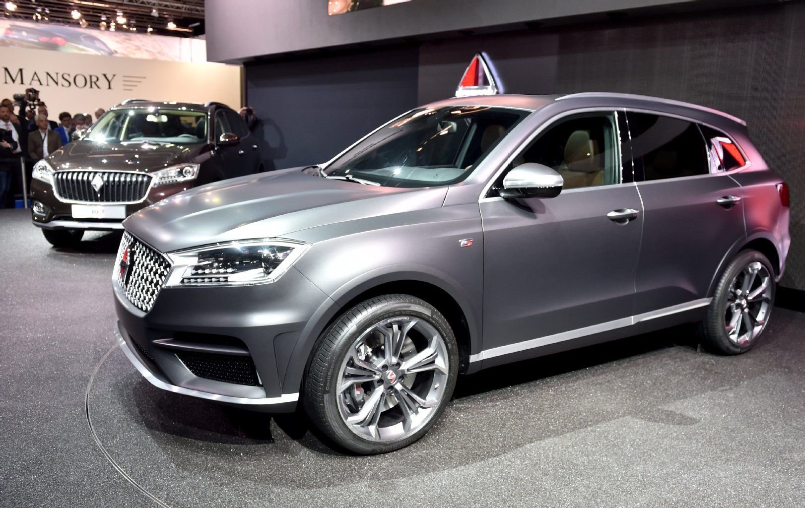 Dick und groß: Der neue Borgward-SUV BX7 TS auf der Internationalen Automobilmesse.
