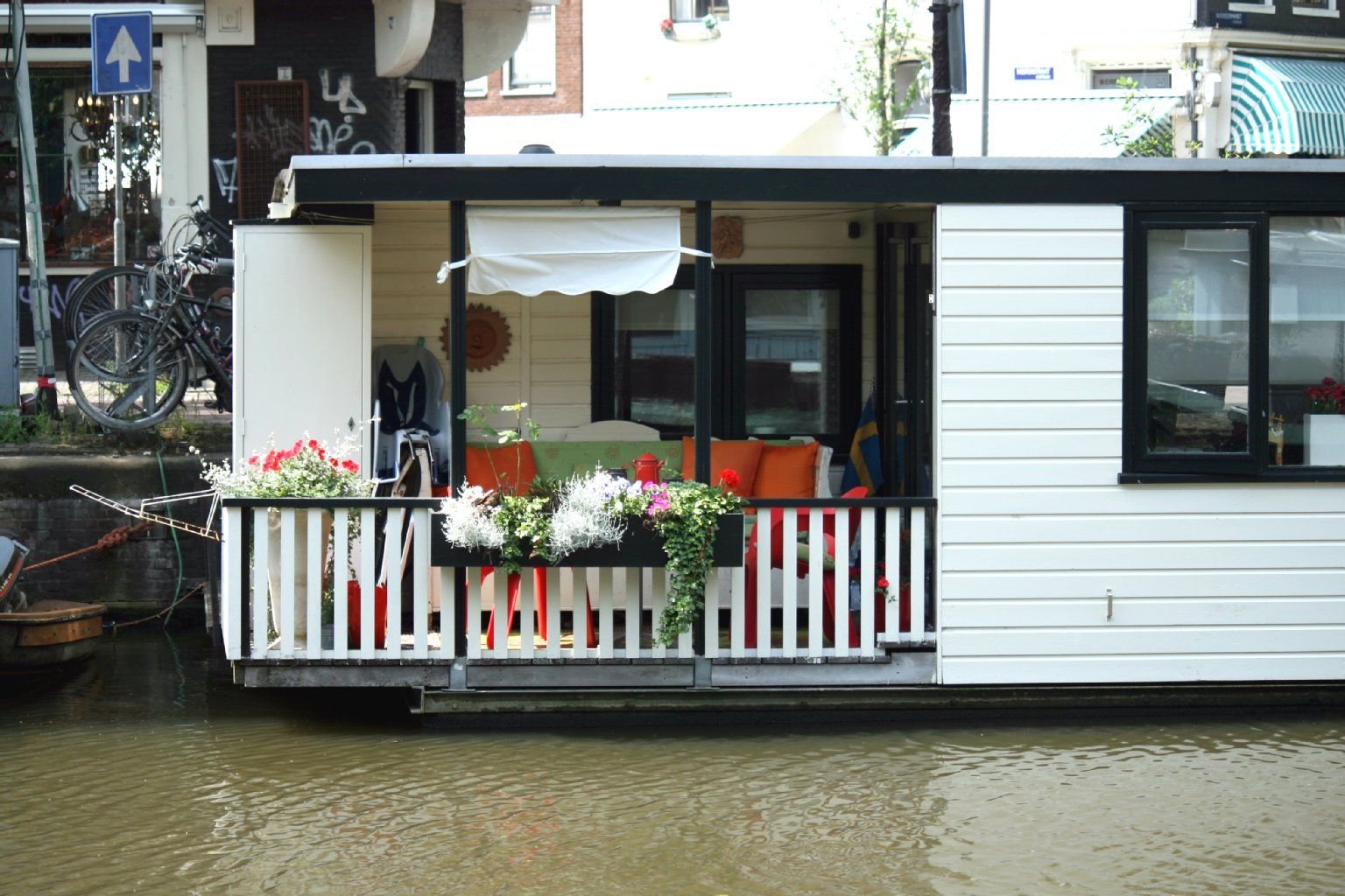 Jordaan Hausboot, Amsterdam, Niederlande